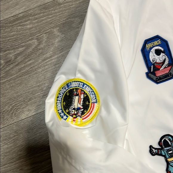 NASA White Jacket with Space Patches - Picture 8 of 9